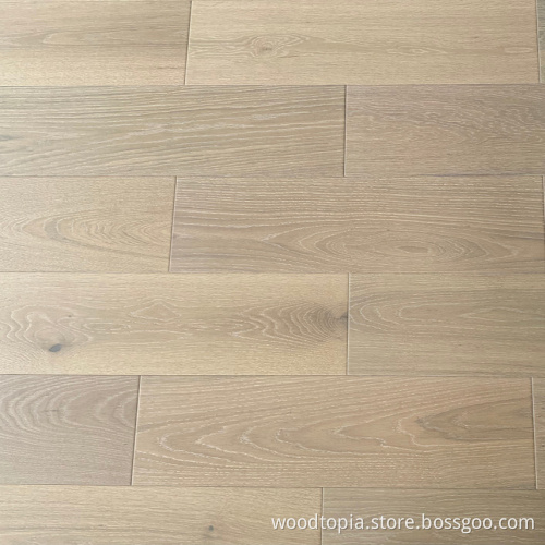 wire brushed flooring wood European oak engineered